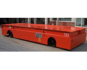 無軌膠輪電動(dòng)平車